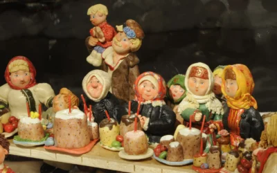 Poupées en pâte à sel