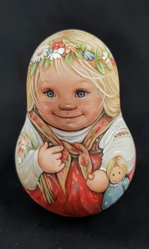 Roly Poly Little Girl