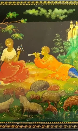 Boîte laquée de Palekh