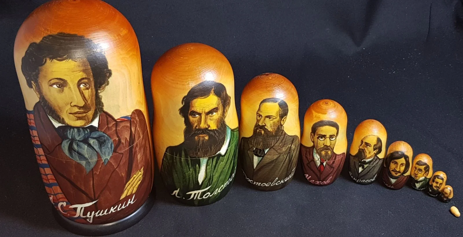 Matriochka Grands auteurs russes