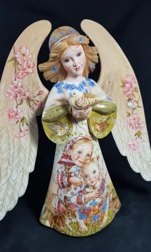 Angel with children